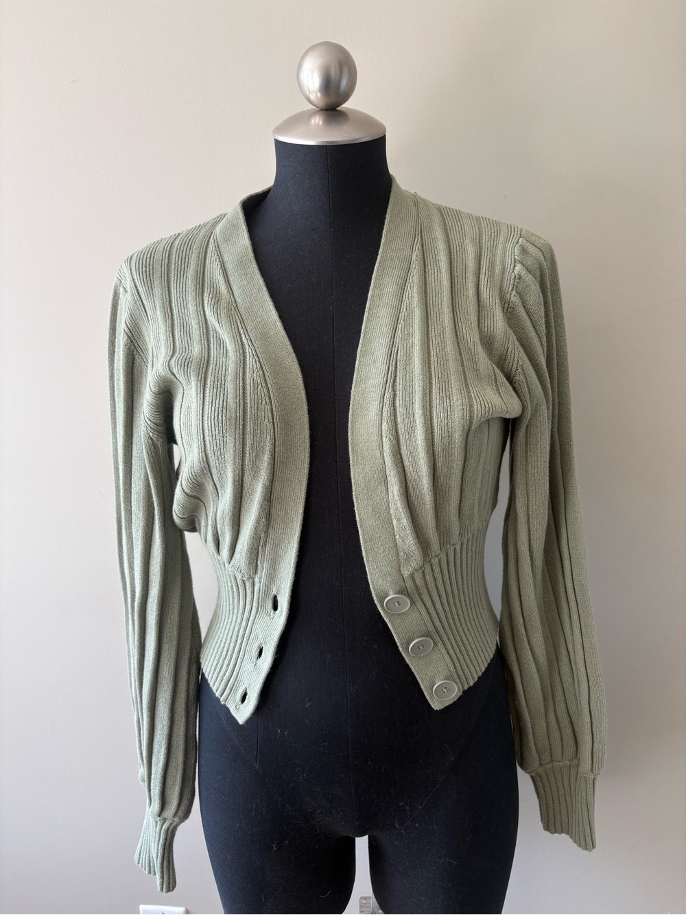 Green Wilfred Cardigan size M